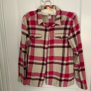 Patagonia Fjord womens size 10 💯% cotton flannel